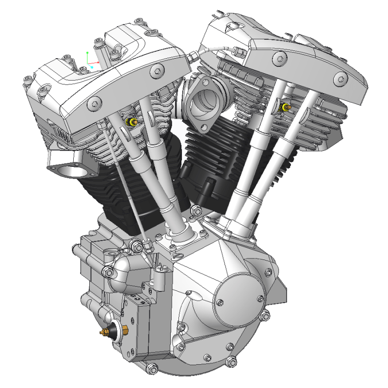 310003 Knucklehead 3D CAD model – DBBP Shop wildfire pro diagram 