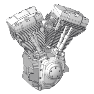 310002 Twincam 88A 3D CAD model