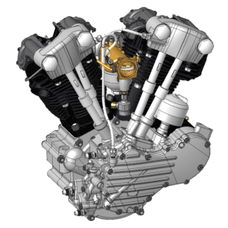 310003 Knucklehead 3D CAD model