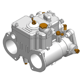 310022 Weber DCOE carb 3D CAD model