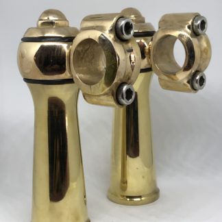 710009POL Bronze Risers Springer Version, Extra High, Polished