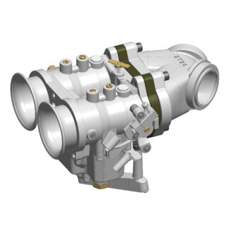 310027 S&S Two-throat carb 3D CAD model