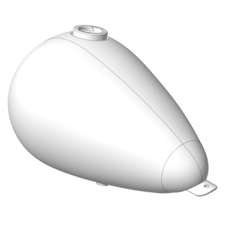 310032 Axed / Alien / Teardrop Tank 3D CAD model