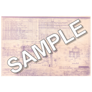 510001 Blueprint PDF of HD Oilpump (1941)